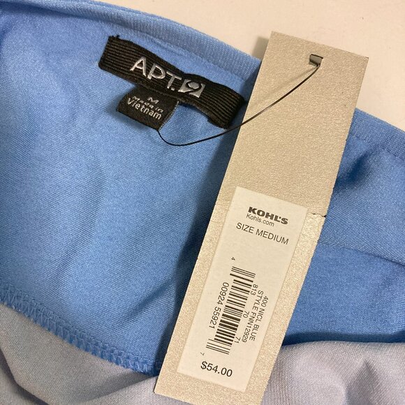 A Line Blue Dress - Picture 2 of 3